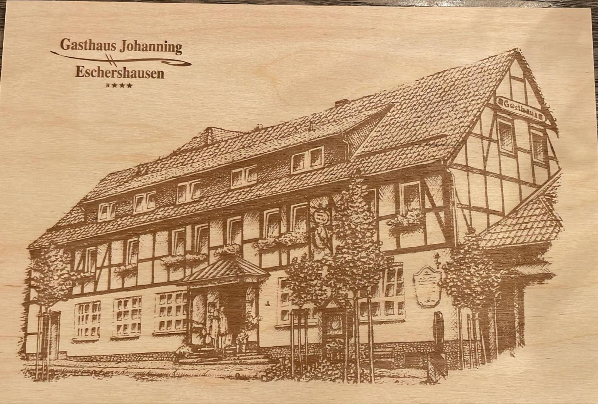Gasthaus Johanning Ek Uslar Exterior foto